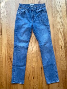 Madewell Slim Boyjean in Medium Blue Wash